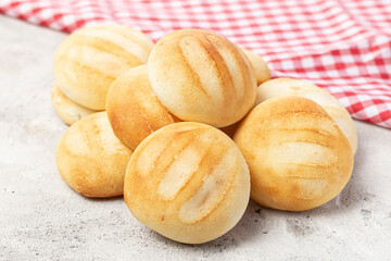 Delicious and nutritious almojabanas or pandebono, a food based on cassava flour and cheese