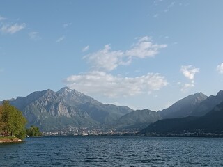 lake in the mountains
