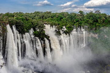 Quedas de Kalandura em Angola antigas quedas Duque de Bragança