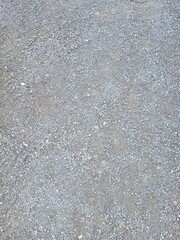 gray solid background of fine gravel crumbly texture