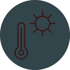 Hot Grey Red Line Circle Icon Line Circle Icon