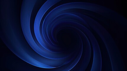 This digital art piece features a smooth, flowing blue swirl design that exudes a tranquil, hypnotic effect Perfect for modern backgrounds