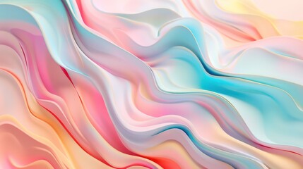 Fototapeta premium Vibrant and dynamic fluid art pattern with a mix of colors creating a visually stunning abstract design