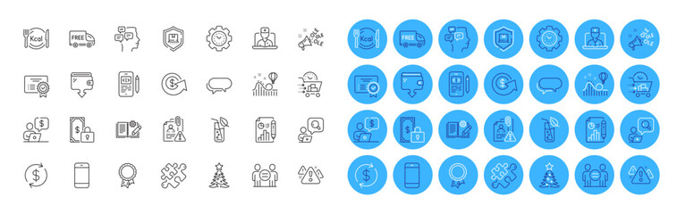 Usd exchange, Wallet and Time management line icons pack. Water glass, Roller coaster, Business person web icon. Search employee, Messenger, Smartphone pictogram. Certificate, Ethics, Inspect. Vector