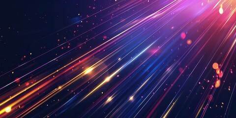 wallpaper with light lines and effects background 
