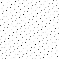 Triangles ornament. Geometrical backdrop. Triangular shapes wallpaper. Geometric figures background. Polygons motif. Digital paper, textile print, web design, abstract. Seamless pattern. Vector.