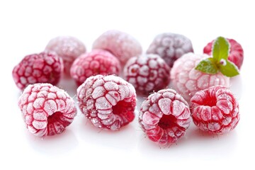 Frozen raspberries Collection