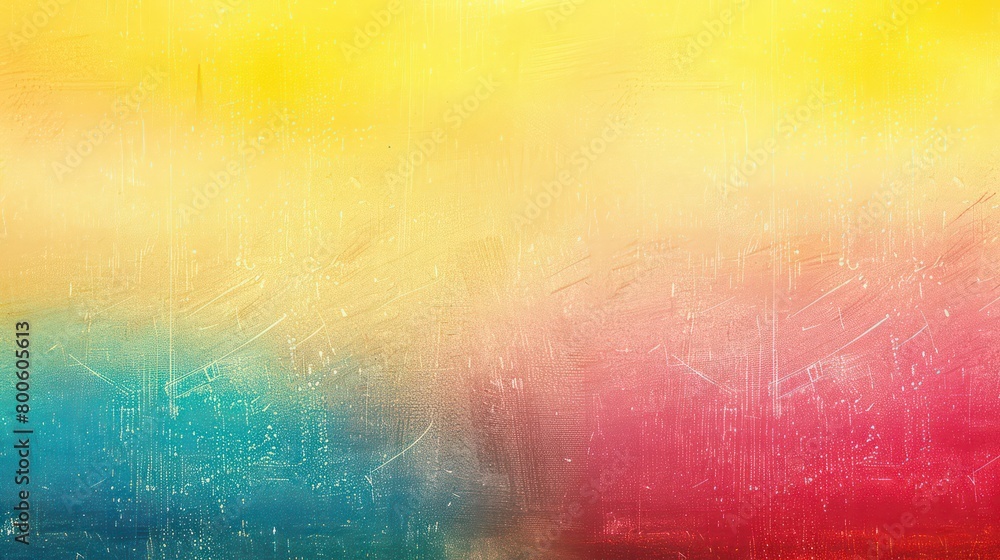 Poster this image captures a mesmerizing abstract painting with a blend of rainbow colors and dynamic white