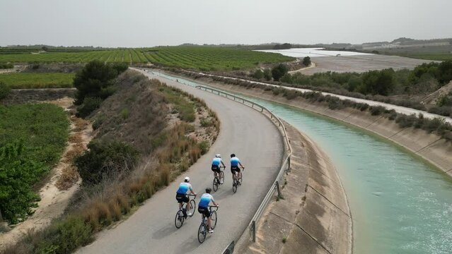 Water channel in Orihuela Costa, Alicante, Spain
