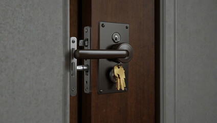 door lock with new look