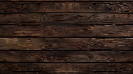 A high-resolution image showing the rich textures of dark wooden planks, suitable for backgrounds or design elements