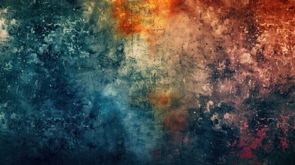 This image portrays an array of fiery gradients blending into a textured abstract surface with a dramatic effect