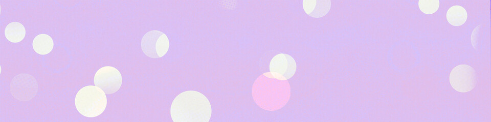Pink bokeh panorama background for Banner, Poster, celebration, event and various design works