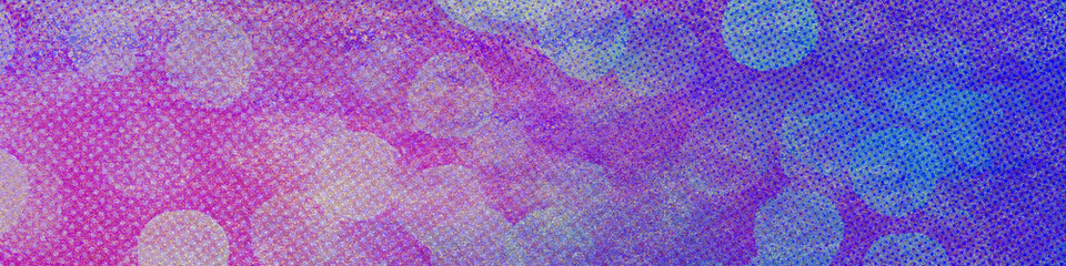 Pink bokeh panorama background for Banner, Poster, celebration, event and various design works