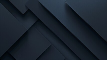 Dark blue abstract geometric background with angular layers