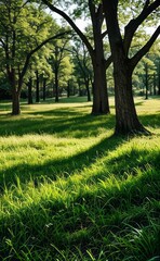 Fototapeta premium green grass meadow outdoor