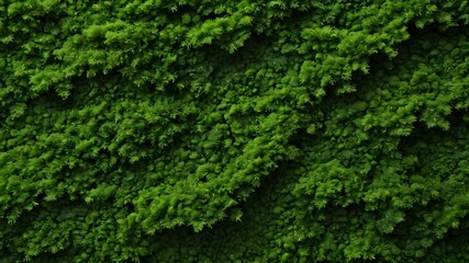 Dark green moss texture
