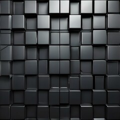 metalic surface silver black and white cubes background
