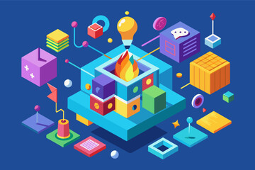 Think outside the box with isometric shapes