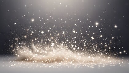 'concept. transparent PNG. wave White confetti background. illustration. Magic particles glitter isolated abstract stars dust trail sparkling magical glittering particle spark sparkle disco fl'