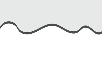 Divider Header for App, Banners or Posters. Set of Template Dividers Shapes for Website. Wave Collection of Design Element for Top, Bottom Page Web Site. Vector illustration. Eps file 201.