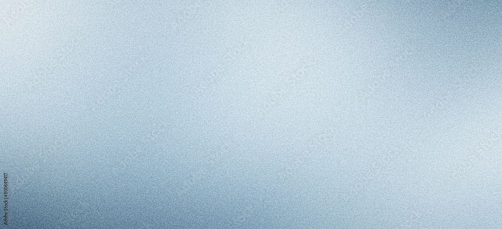 Wall mural light blue gray grainy noisy gradient background smooth textured header banner poster backdrop desig