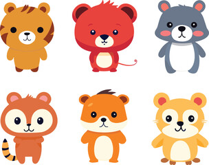 Animals Cute Illustrations