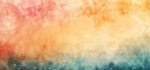 User
illustration background in watercolor hand painted style with light colors inspired in nature