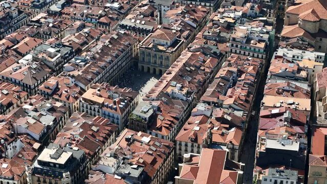 Donostia San Sebasti&aacute;n - Parte Vieja, plaza de la Constituci&oacute;n