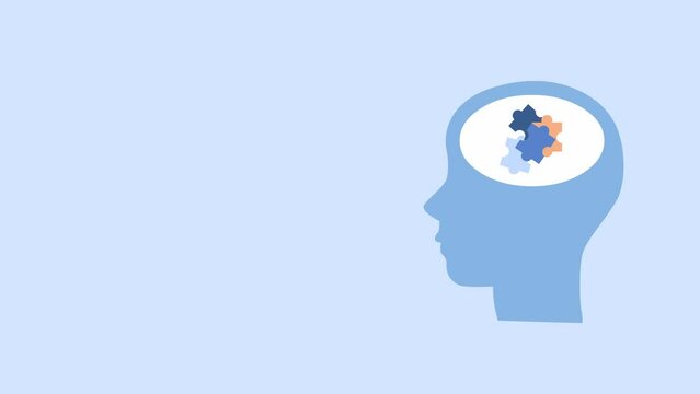 a head with a puzzle in it is like mental health