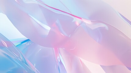 background like glass polished, flat in white, pink and blue  gradients