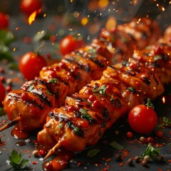 Photo of a chicken balls