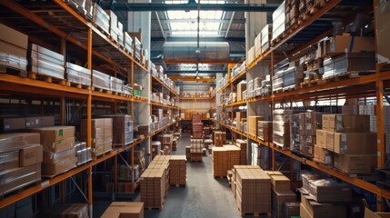 bright and modern warehouse with big windows and nice light