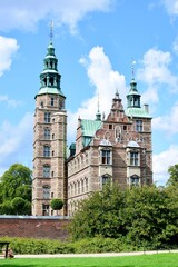 Rosenborg Castle in Copenhagen Denmark