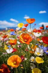 Vibrant Wildflower Field