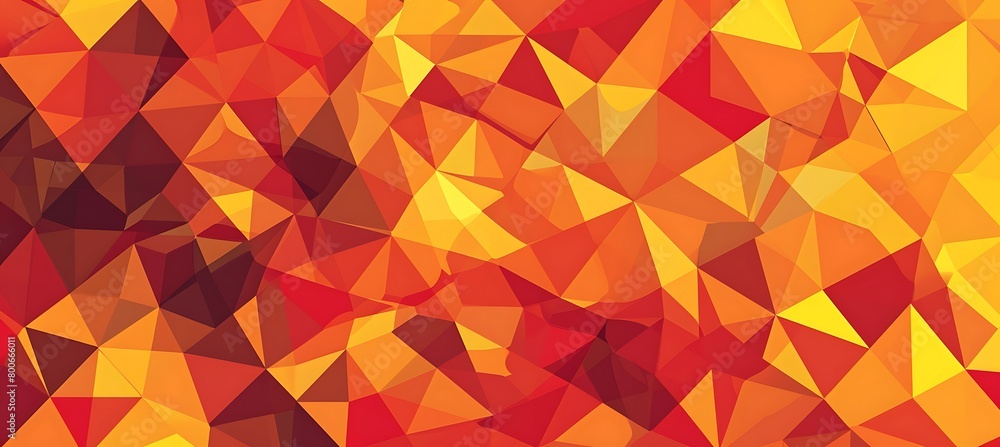 Aufkleber minimalist orange background with prism effect pattern - ideal for modern designs and projects