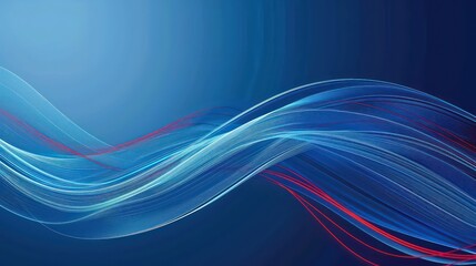 abstract design of a background with blue and red lines