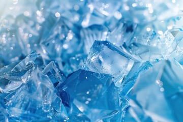 Obraz premium texture of realistic photo with crystal clear surface background