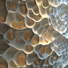 textures with organic patterns pulse, innovate materials, subtle lighting