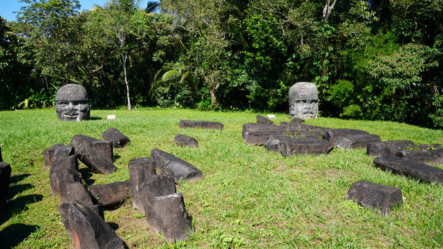 Olmec Heads, La Venta, Mexico