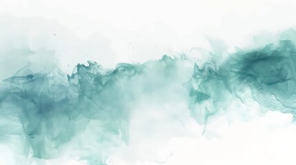 teal and petrol blue blurred gradient liquid paint style on white background, twenty words without capital letter - obrazy, fototapety, plakaty