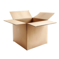 A cardboard box that has been opened, what do you think is inside? You can choose what to take out of the box.