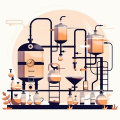 golden journey of whiskey illustrated