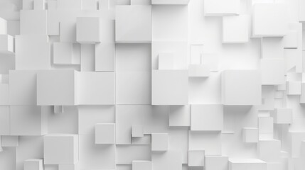 square shapes, dynamic composition. Smooth gradients. subtle white