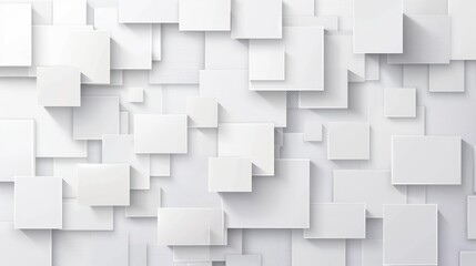 square shapes, dynamic composition. Smooth gradients. subtle white