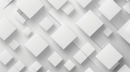square shapes, dynamic composition. Smooth gradients. subtle white