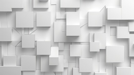 square shapes, dynamic composition. Smooth gradients. subtle white - obrazy, fototapety, plakaty