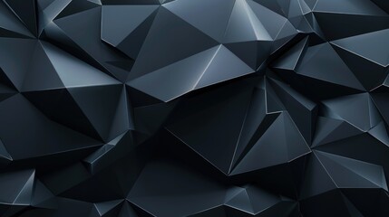 dark and deep blue geometric shapes