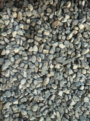 groups of pebbles on the ground