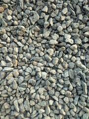 groups of pebbles on the ground